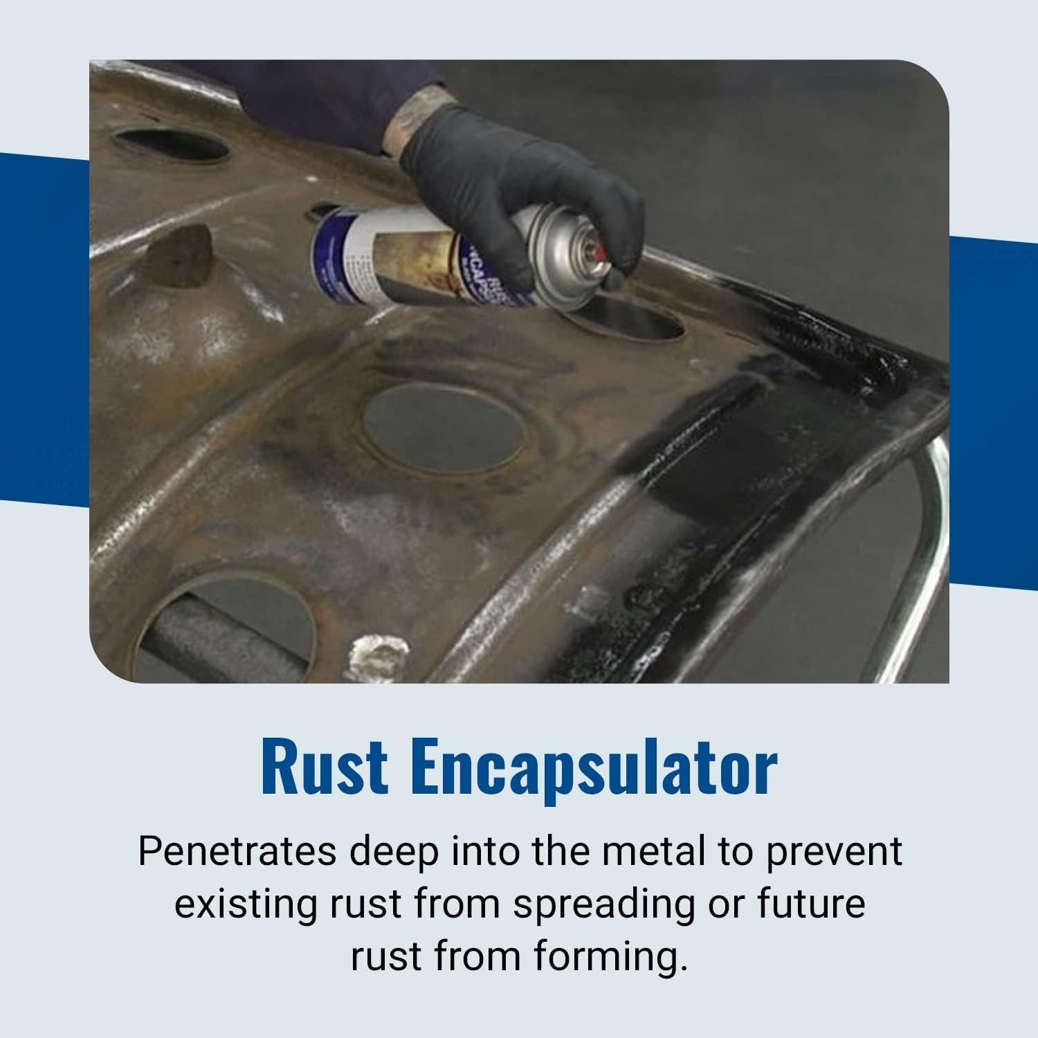 Rust Encapsulator and Internal Frame Coating Chassis Restoration Kit