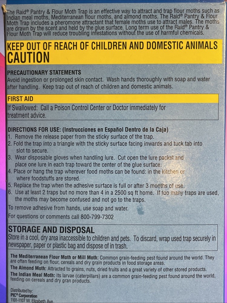 Raid Pantry Moth Trap- 2 Pk