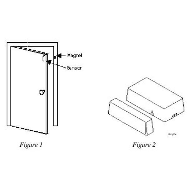 StarPoint Extra Add-On Window / Door Sensor - Model LD - White