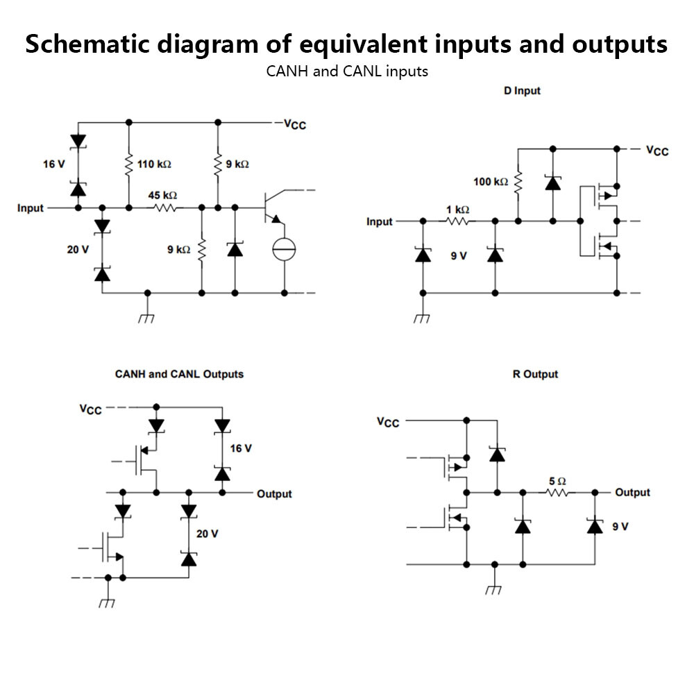 SN65HVD230 VP230 Communication Module Network CAN Transceiver Development Board