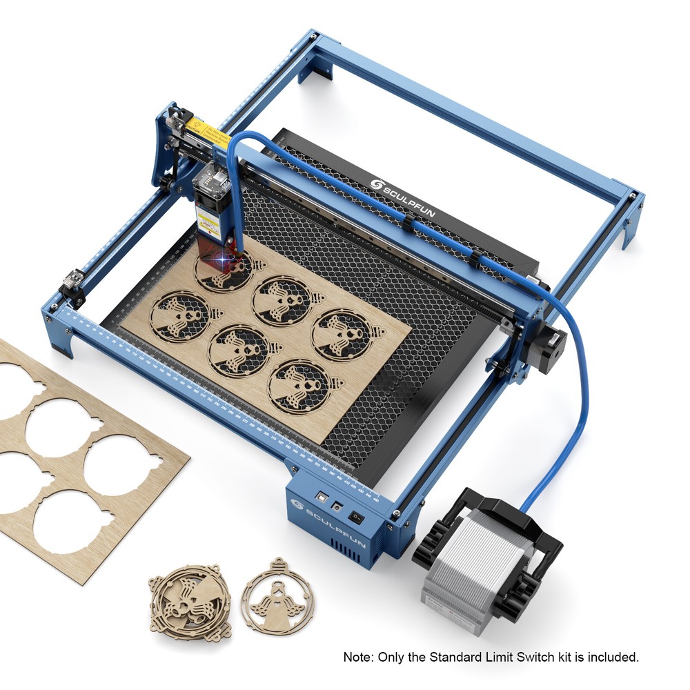 SCULPFUN S9/S10 Standard Limit Switch Open Homing Positioning Function W6V9