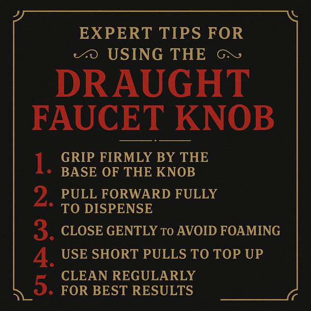 LD Carlson Draught Faucet Knob