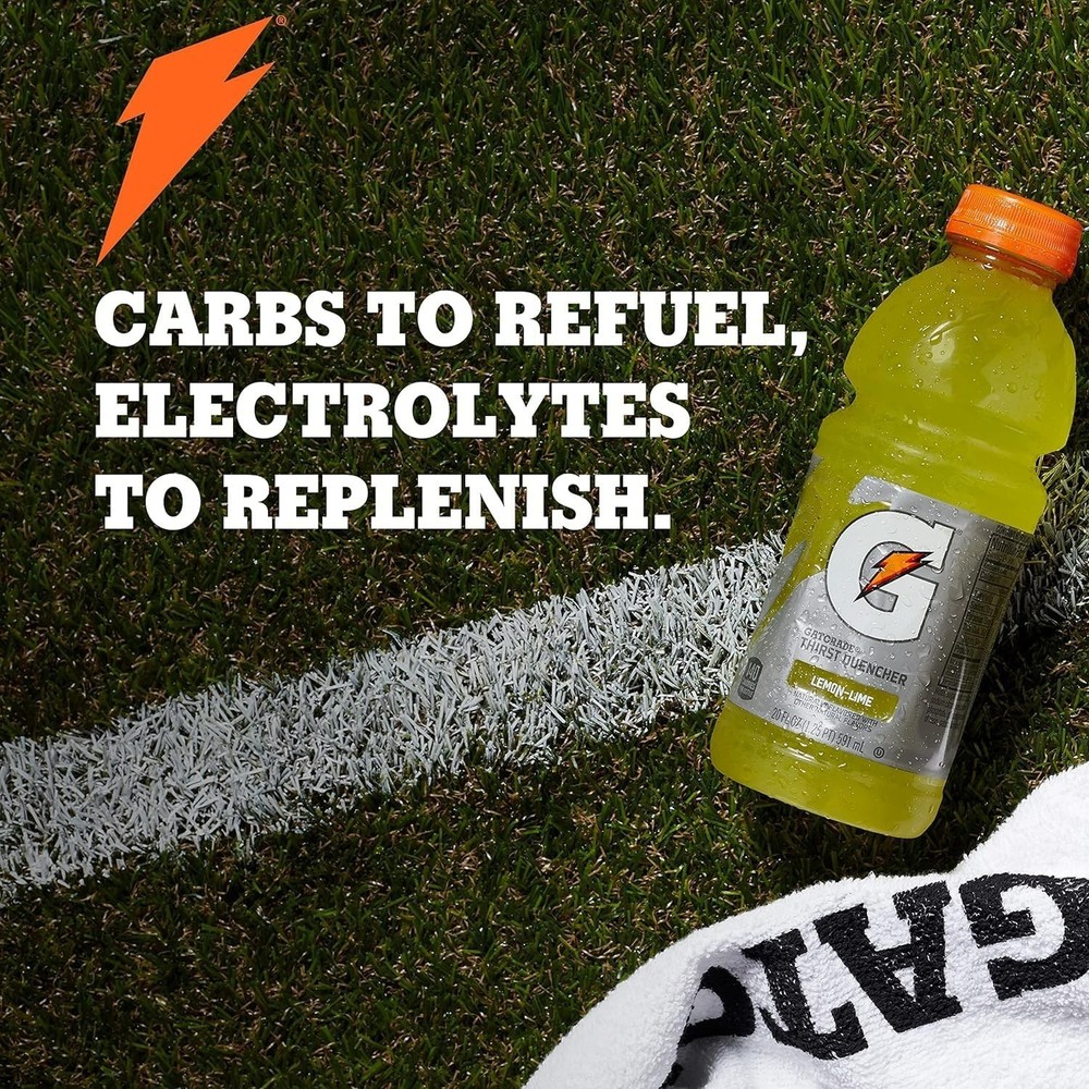 Hydration Essential: 12 Pack Lemon-Lime Electrolyte Drink - 12 Fl Oz Bottles