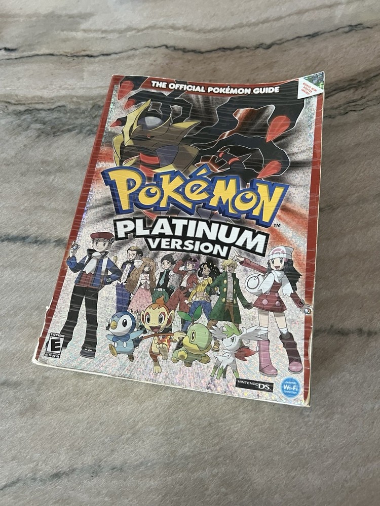 Pokemon Platinum Version Strategy Guide No Poster