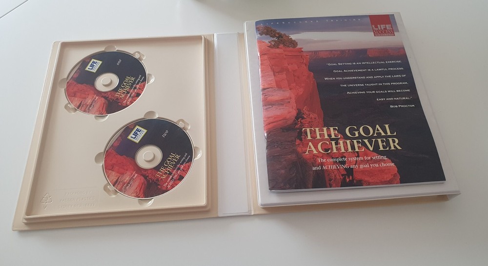 The Goal Achiever Complete System by Bob Proctor - 8 CDs & Workbook