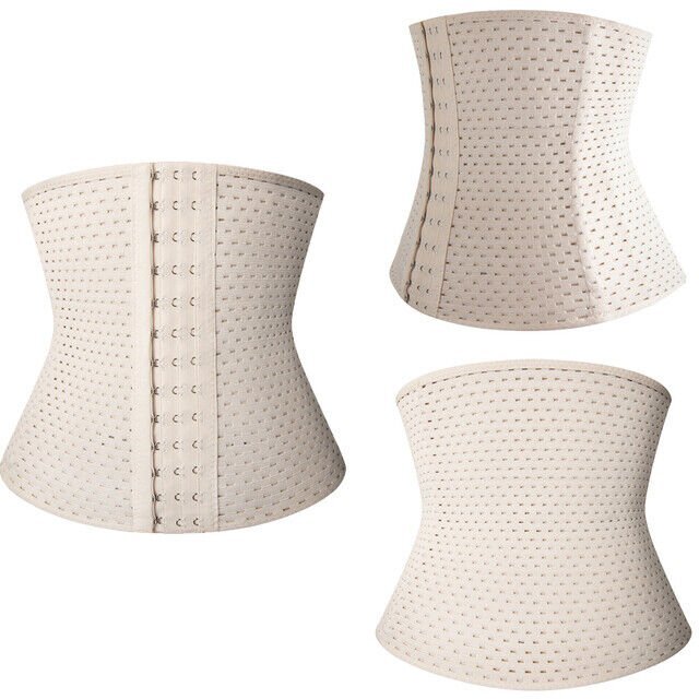 Men Waist Trainer Body Shaper Tummy Girdle Belt Belly Fat Burners Corset S-2XL