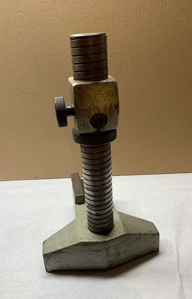 MITUTOYO Hardness Anvil Comparator Stand - 13" Post - 2" Diameter - USED