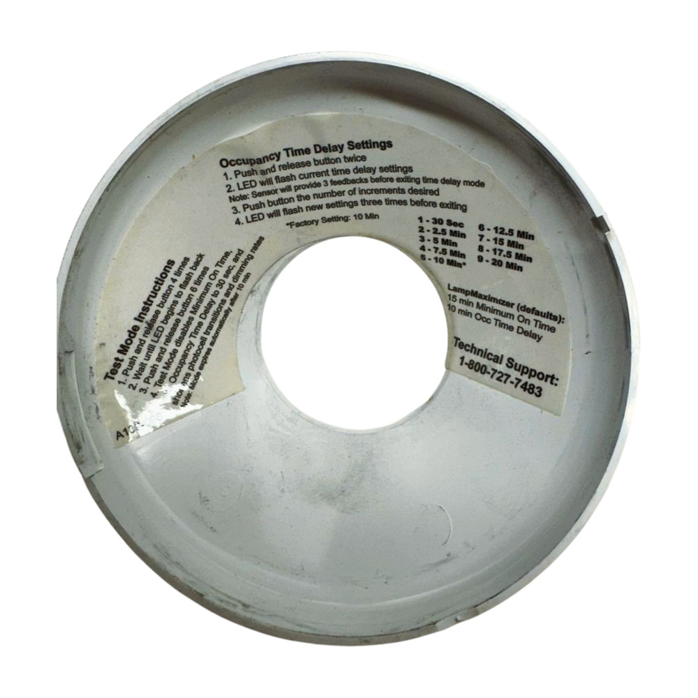 Sensor Switch CM6 High Bay 360° Sensor-Ceiling Mount, 12-24VAC/DC, 4mA