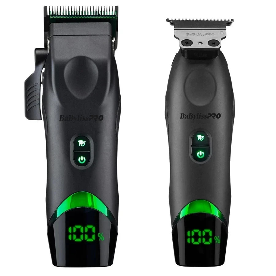 Babyliss Pro Black Tomb45 Wireless Charging Clipper Trimmer FXT45C FXT45T Combo