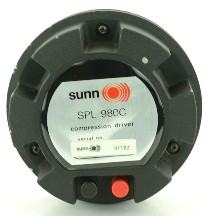 Sunn SPL 980L Compression Driver