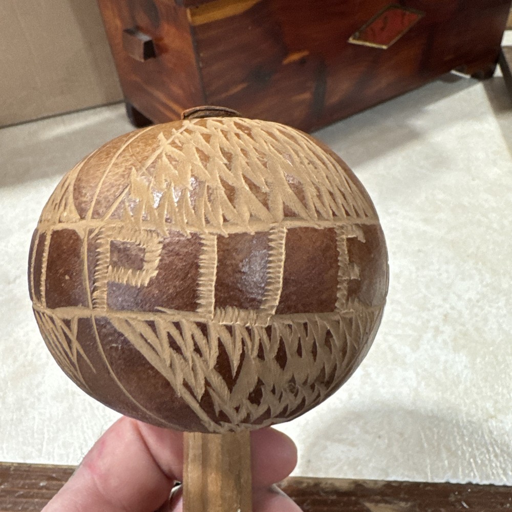 handmade maraca