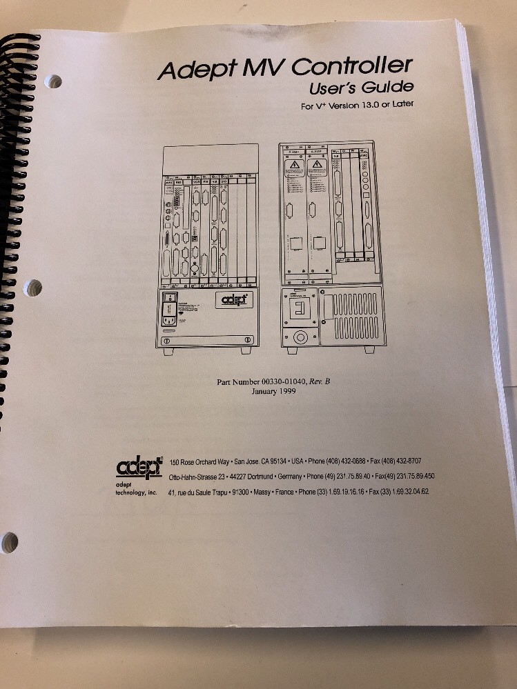 Adept Technology 00963-01300 Users Guide AIM Version 3.X Utility Programs Guide