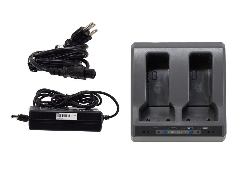 Trimble Dual Gray Charger w/ Power Supply