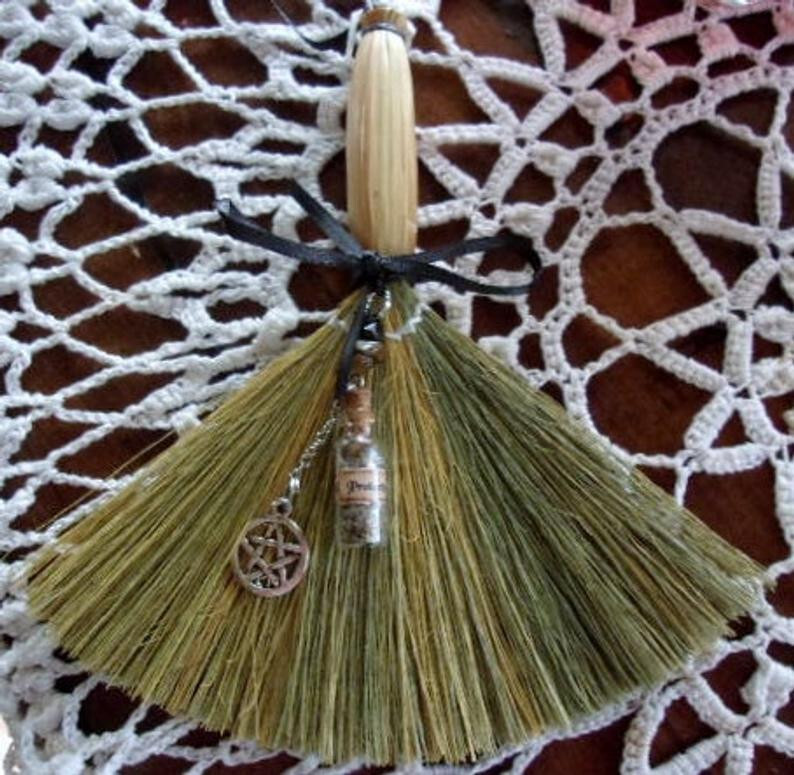 Protection Broom Charm