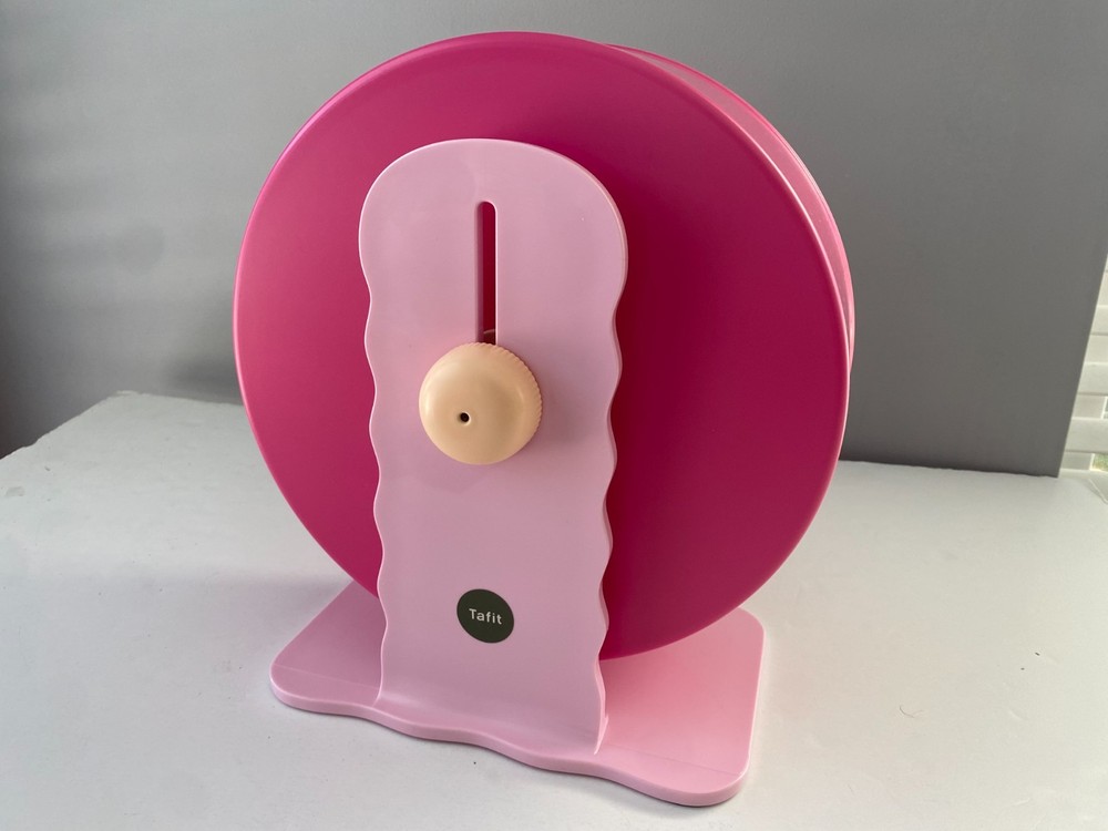 Tafit Large Silent Hamster Exercise Wheel - Adjustable Pink