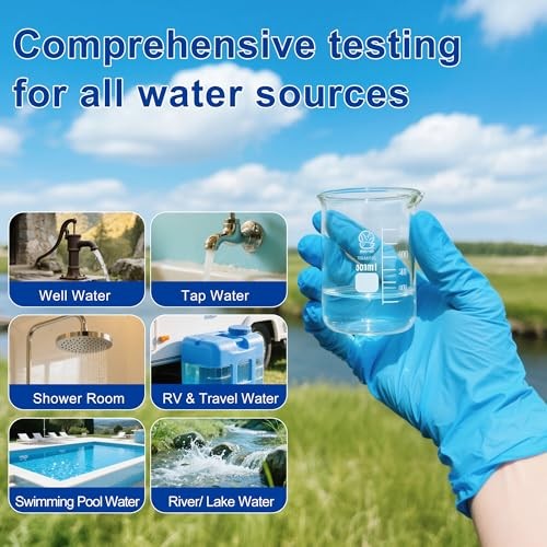 Bacteria Test Kits for Drinking Water - 12 Tests Detect Coliform, E.coli & All