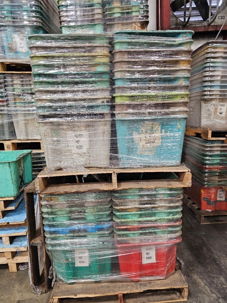 Stack & Nest Container, Fiberglass Reinforced Containers
