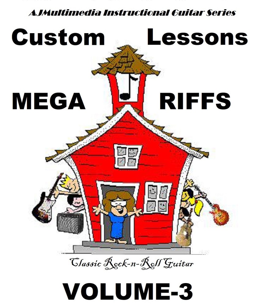 Custom Guitar Lessons, MegaRiff Compilation Vol.3