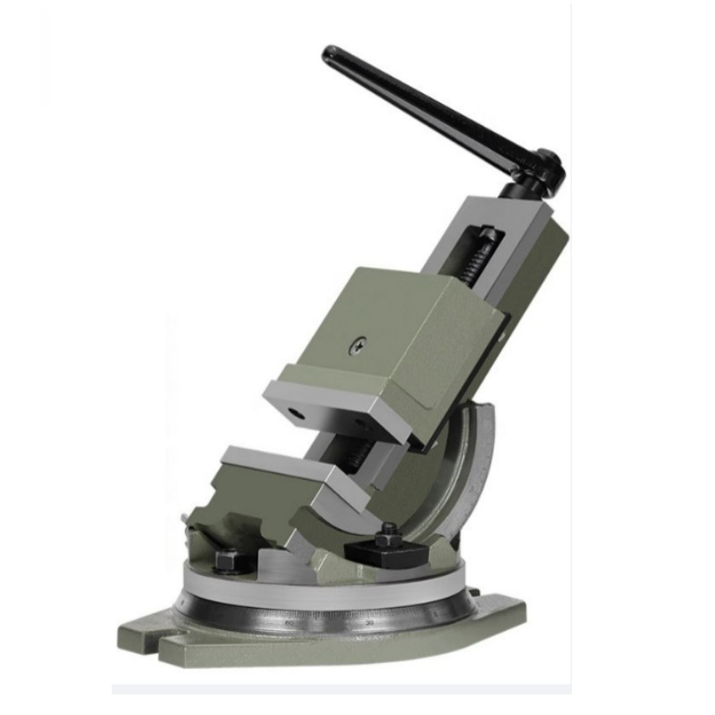 Tiltable Angle flat jaw vise for milling machine, Angle fixed Angle vise