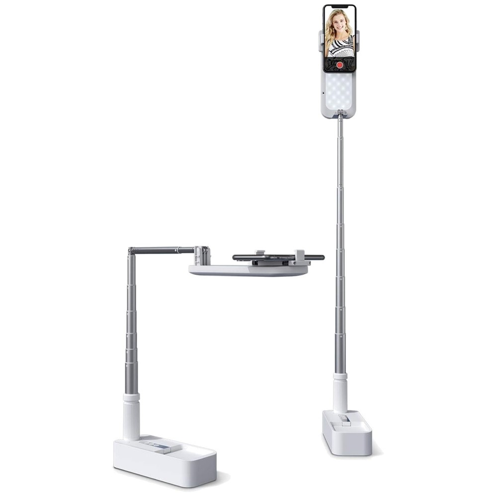 360° Rotatable Selfie Stand with Wireless Bluetooth Remote