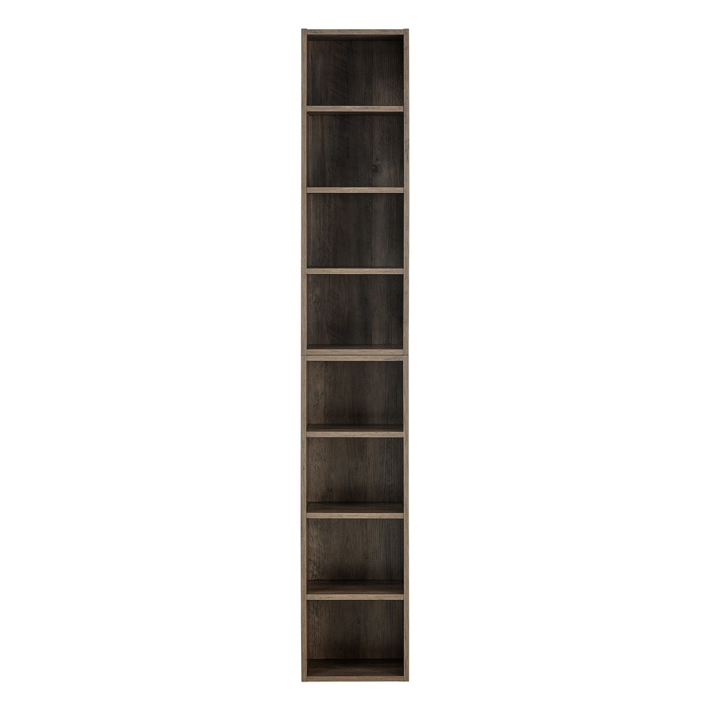 8-layer ultra-thin storage cabinet, adjustable bookshelf