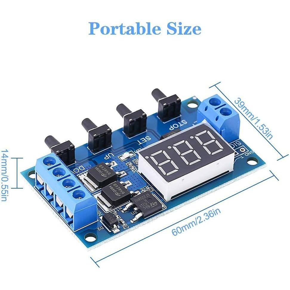 30 Amp 24V 5 Min. Indoor Automatic Control Countdown Timer Delay Relay