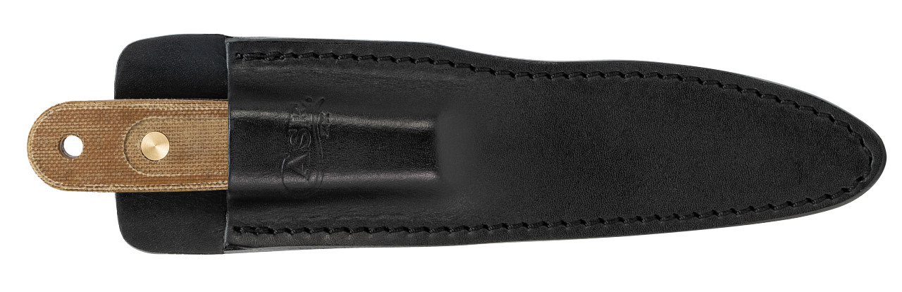 Case XX Knives RW Caper Roland Welker Tan Micarta Carbon Steel 50629 Fixed Blade