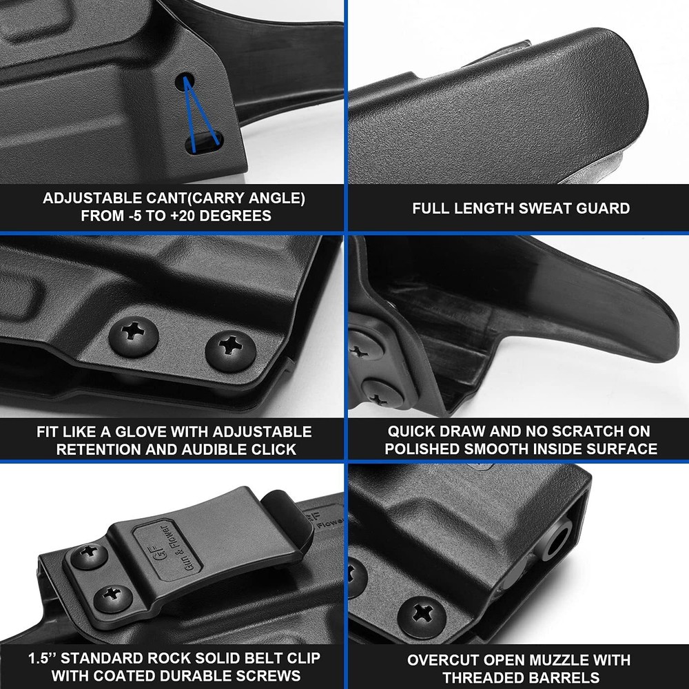 IWB Holster For Hellcat 3" Micro-Compact Concealed Carry Polymer Holster