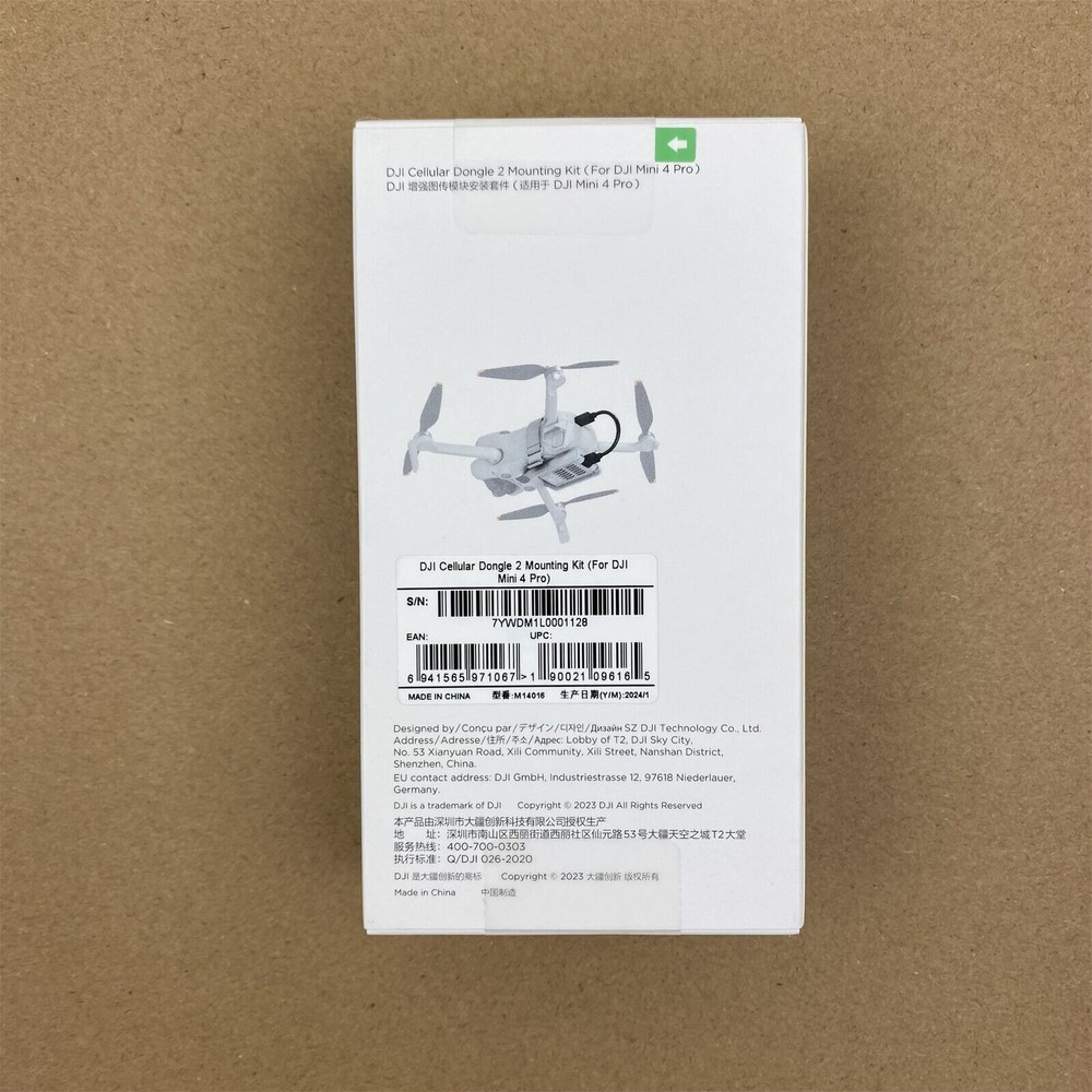 Cellular Dongle 2 Mounting Kit For DJI Mini 4 Pro-OPEN BOX