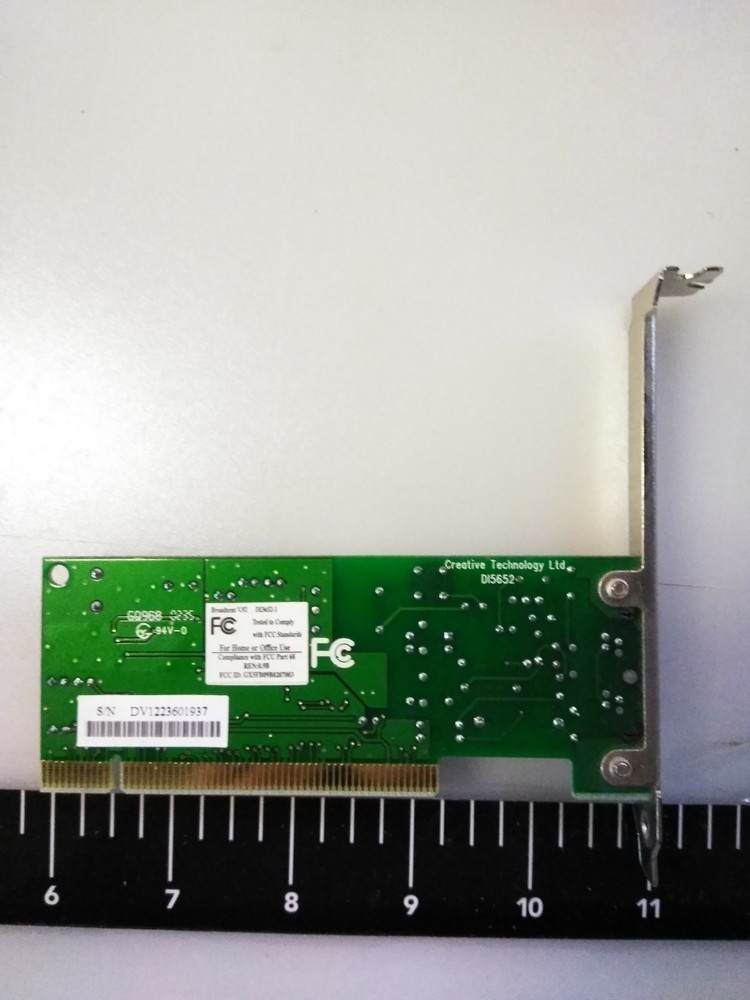 CREATIVE DI5652 PCI MODEM