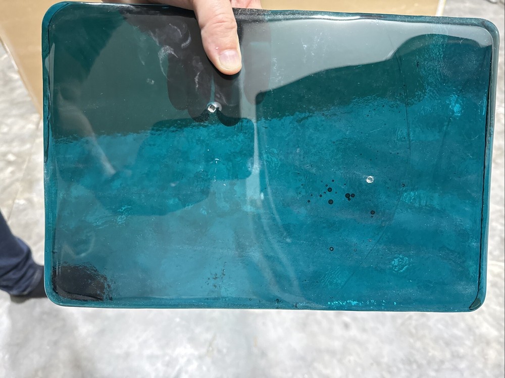 Blenko Dalle de Verre - 5133 - Aqua Blue