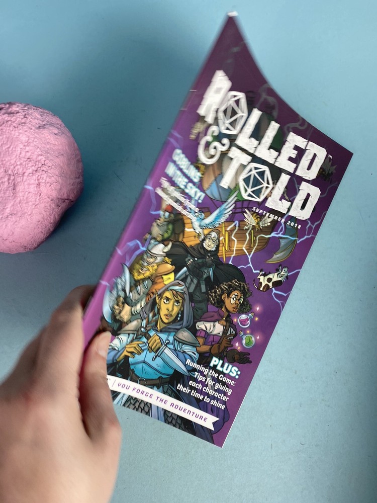 Rolled & Told #1 September 2018 Issue Goblins in the Sky!