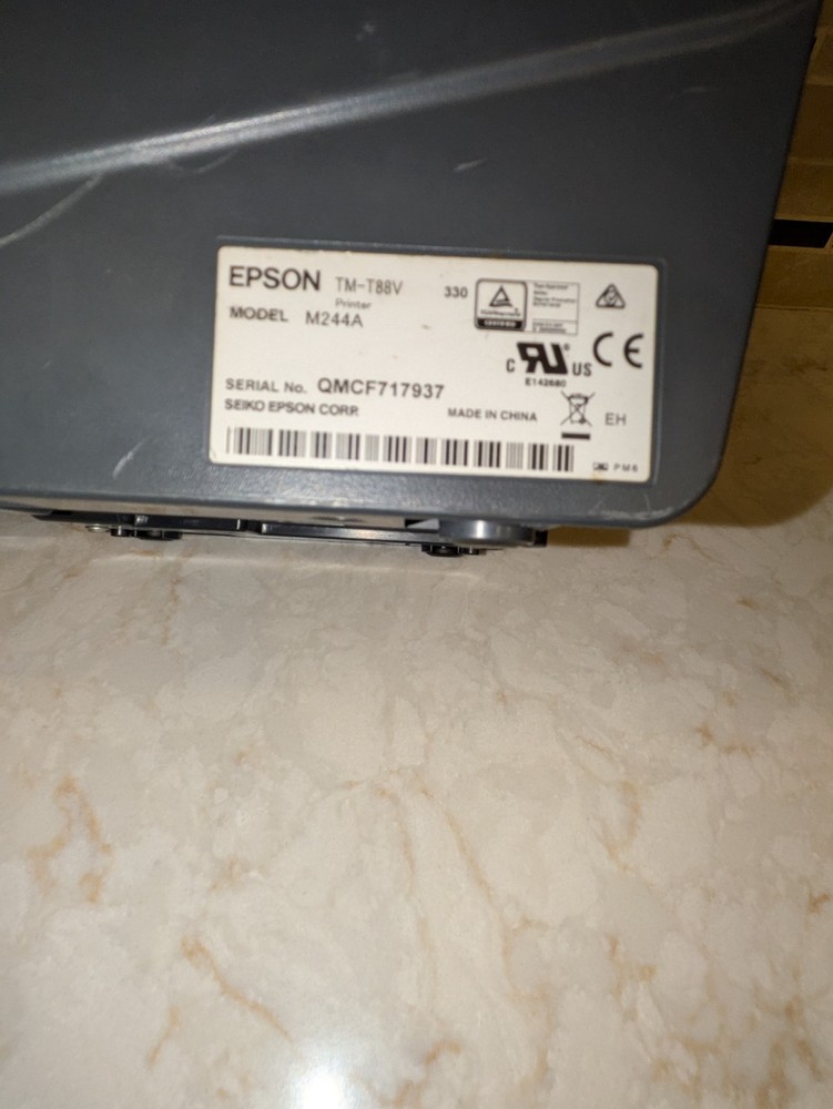 Epson TM-T88V M244A POS Thermal Printer (Untested)