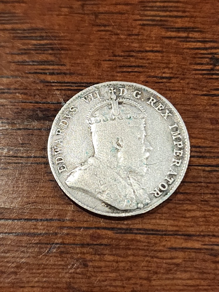 1906 Canada 10 Cents Silver Coin