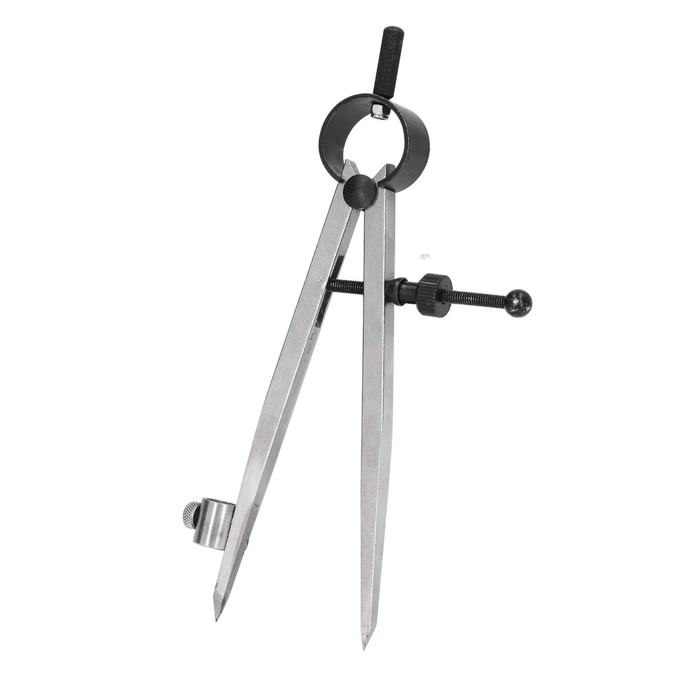 Wing Divider Gauge Carbon Steel Adjustable Angle Lockable Scribing Tool For