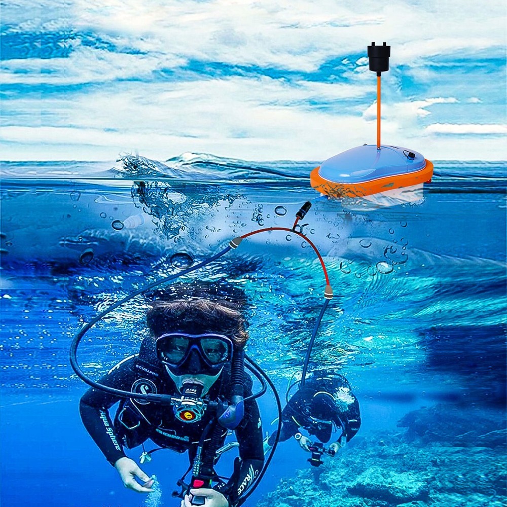 Trimix Scuba Diving Ventilator Tankless Diving System Waterproof Air Compressor