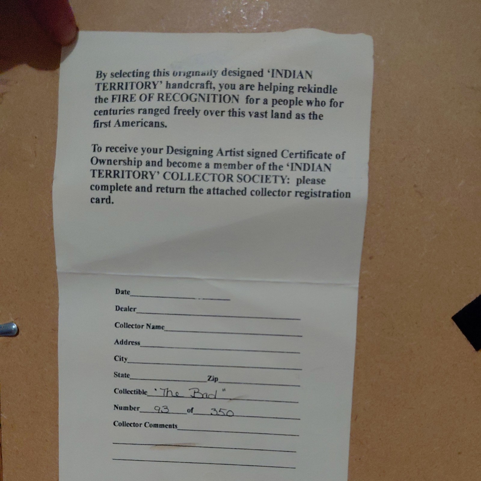 Billy the Kid The Bad Limited Edition Outlaw Memorabilia Collector Display