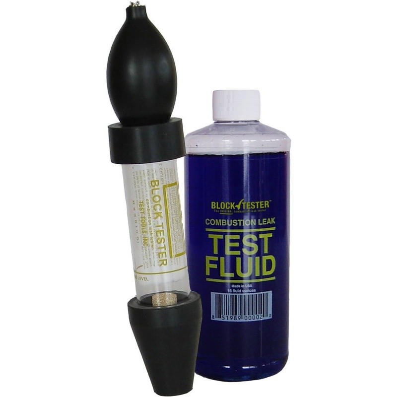 Complete Combustion Leak Test Kit W/ Fluid Head Gasket & Engine Issues New