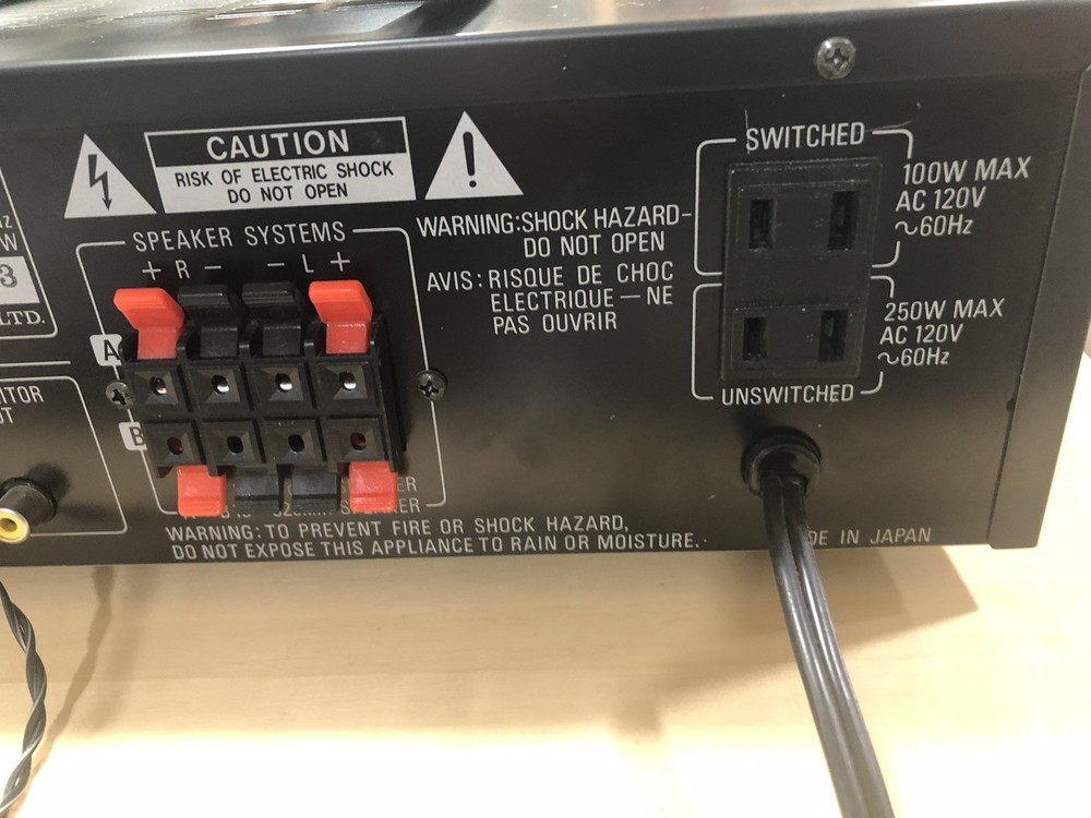 Denon Precision Audio Component / AV Receiver DRA-35V TESTED Fully Operational