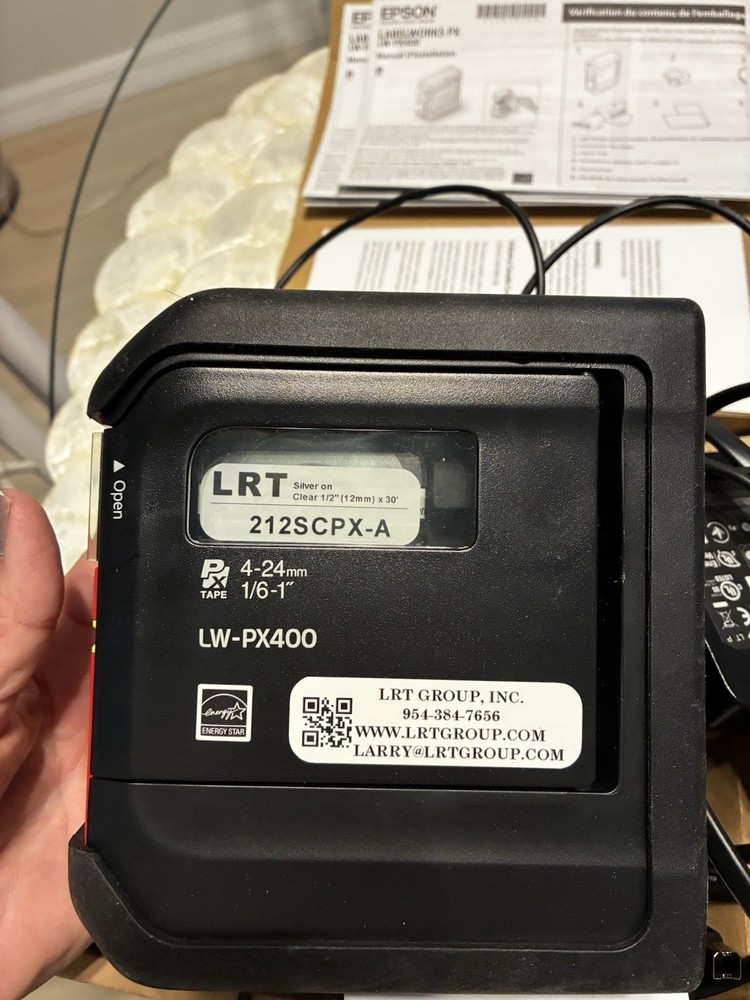 Epson Label Px LW – PX400 ￼. EUC. WORKS