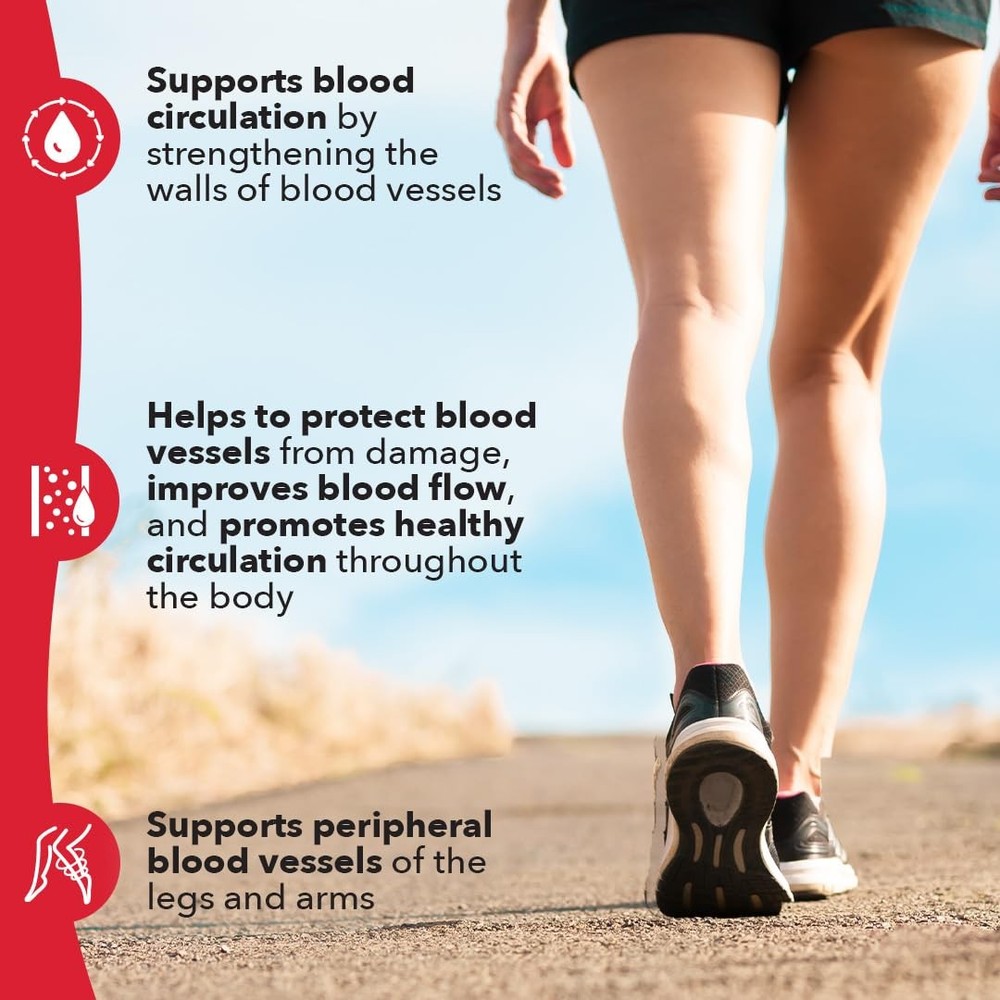 VenEase Vein Support Supplements - Restless Legs Formula Sup