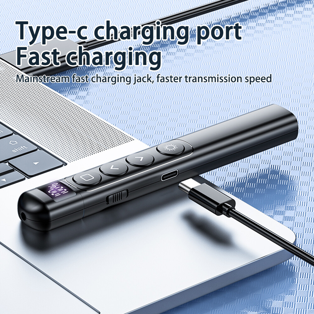 Power point Presentation Remote Wireless USB PPT Presenter Laser Pointer Clicker