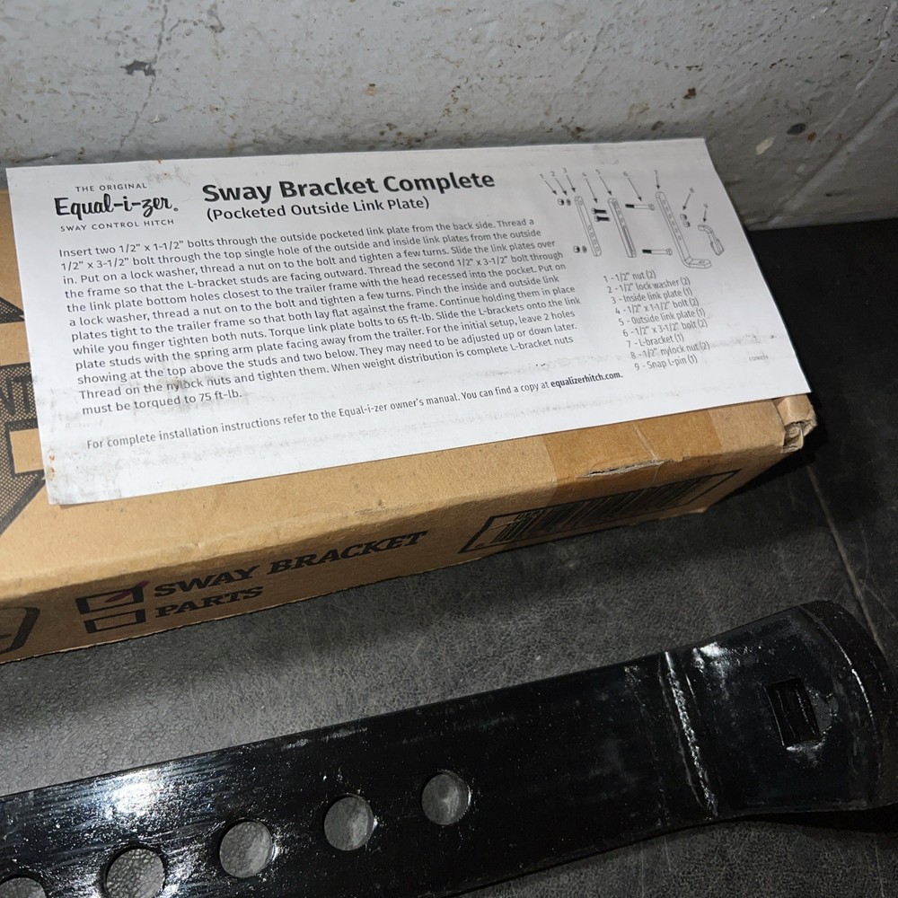 Progress Mfg. 710842 Equal-i-zer 95015600 Sway Control Bracket 4 Point Control