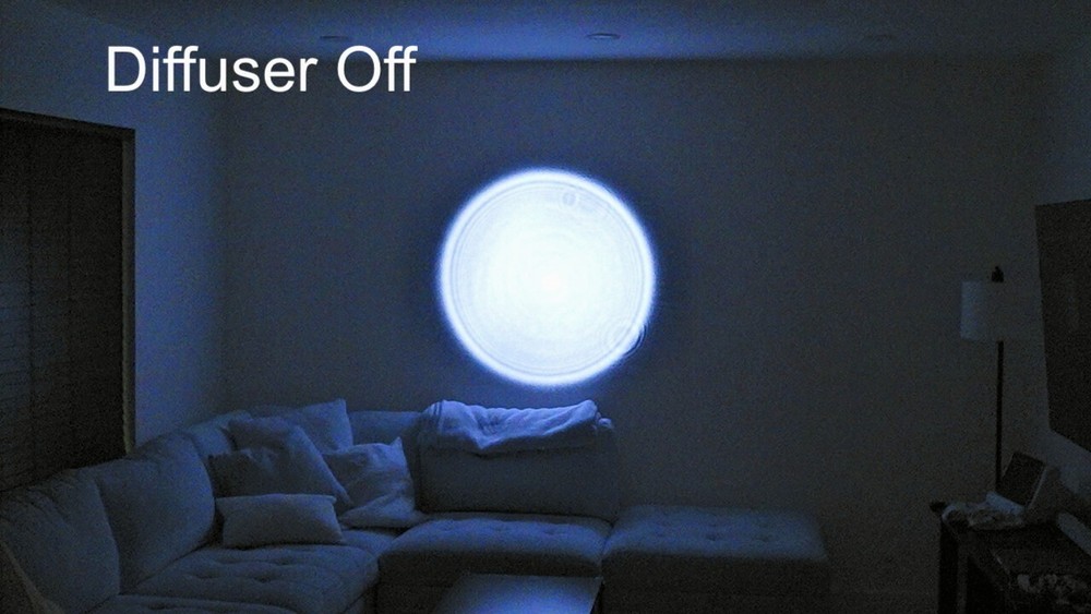 SMS HFXC illuminator diffuser (3D print, free shipping)