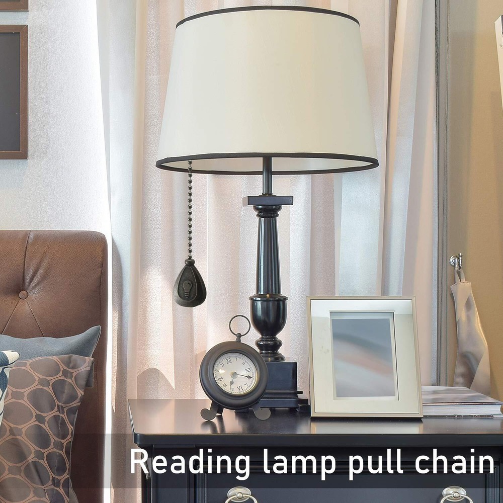 Pull Chains Decorative Extension Chain Pendant for Ceiling Lamp Fan, 4 Pack