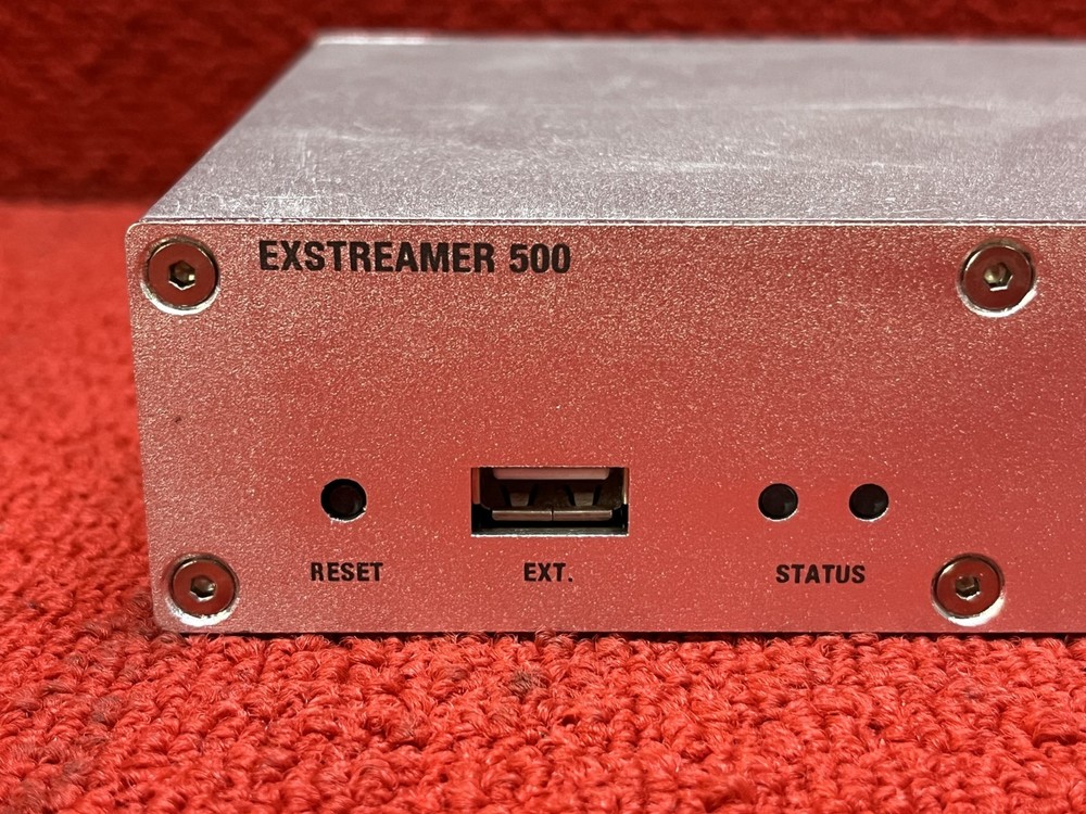 Used Barix Exstreamer 500 Multiformat Audio Network Encoder/Decoder Good Cond