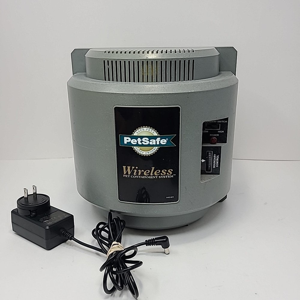 Petsafe IF-101 Wireless Pet Fence System w/ Power Adapter TESTED