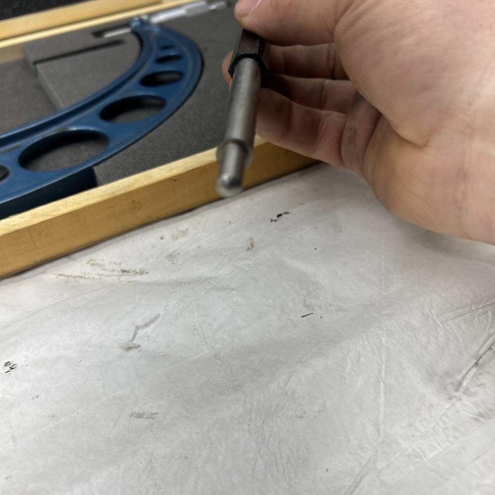 Phase II Outside Micrometer 10-11” Micrometer. With Case