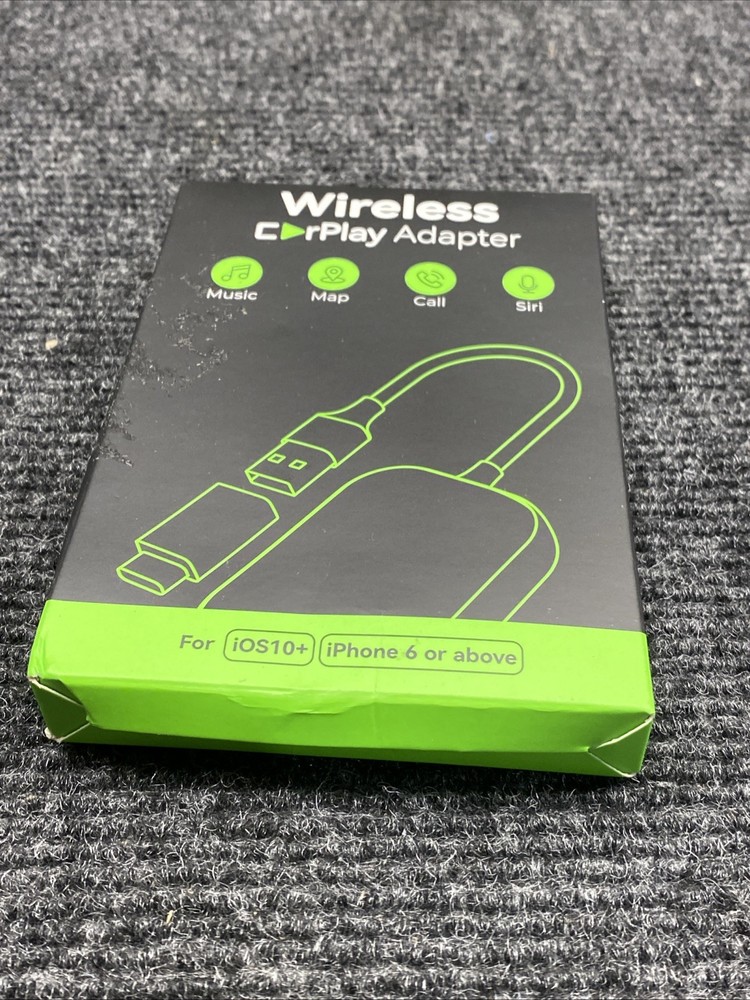 Wireless CarPlay Adapter YKCAA for Apple iPhone Black