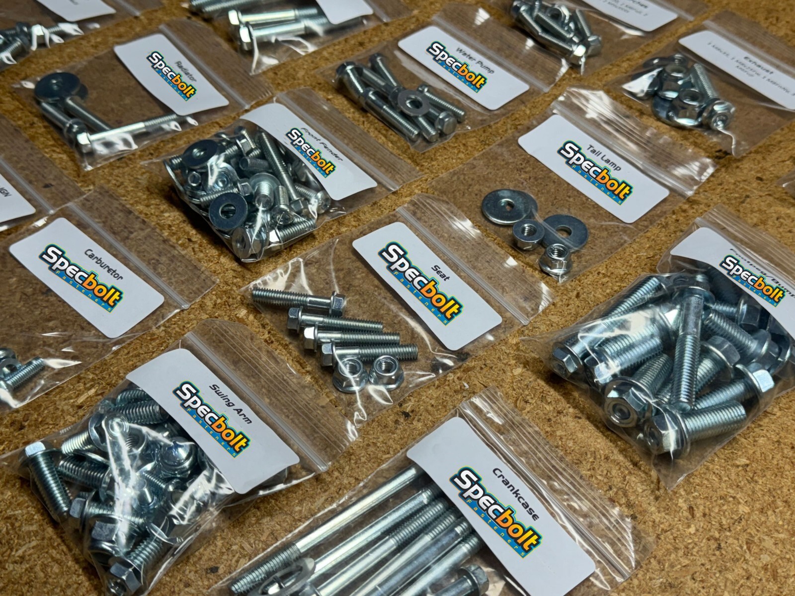 1986 LT250R Restoration Bolt kit Suzuki Quadracer Engine Body Wheel OEM zinc